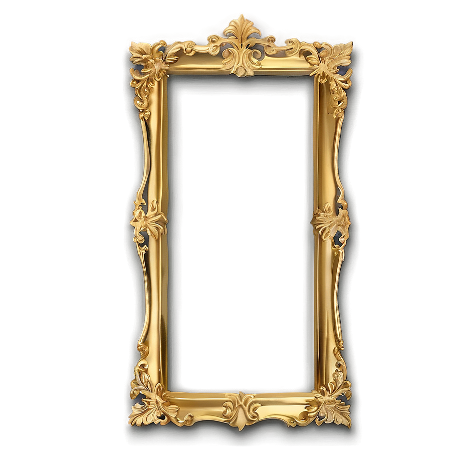 Classic Gold Frame Border PNG   olo53 PNG image with a transparent background, free high-resolution download