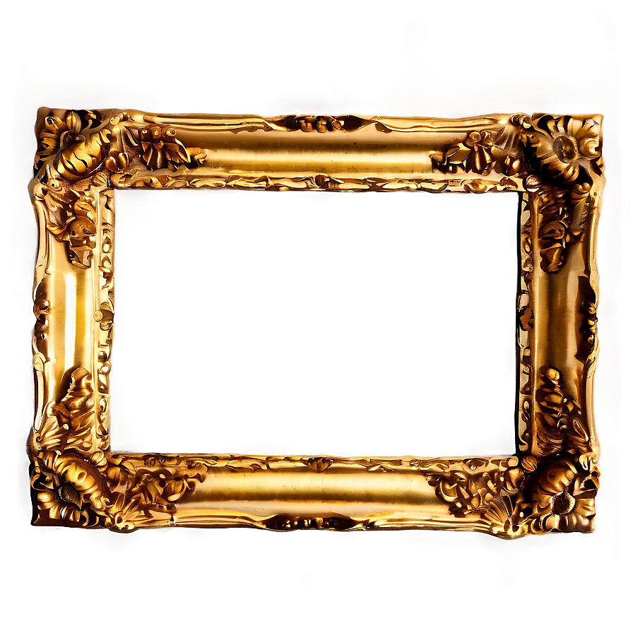 Classic Golden Frame Png Iyk