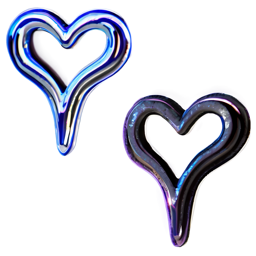 Classic Heart Outline Png 05252024