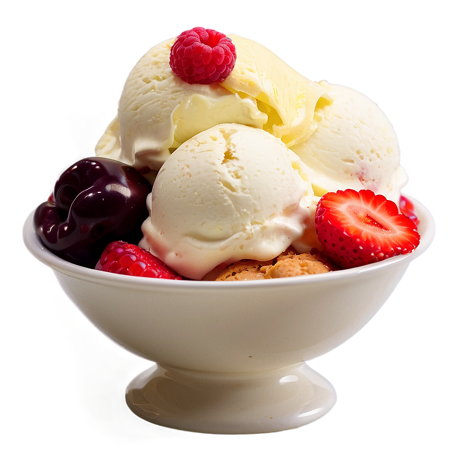 Classic Ice Cream Sundae Png 06282024