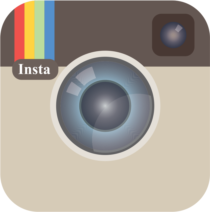 Classic Instagram Icon PNG with transparent background