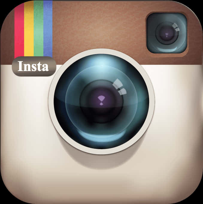 Classic Instagram Logo PNG with transparent background