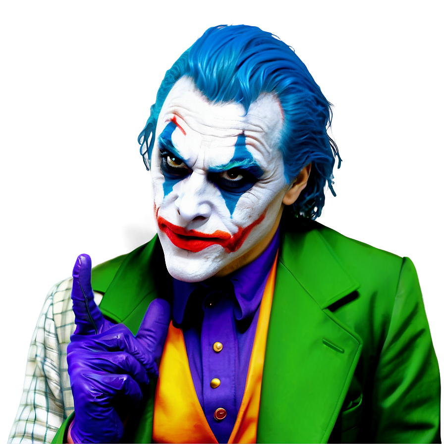 Classic Joker Character PNG 05212024 PNG with transparent background