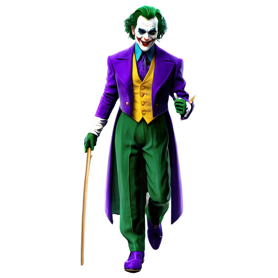 Classic Joker Character PNG inb41 PNG with transparent background