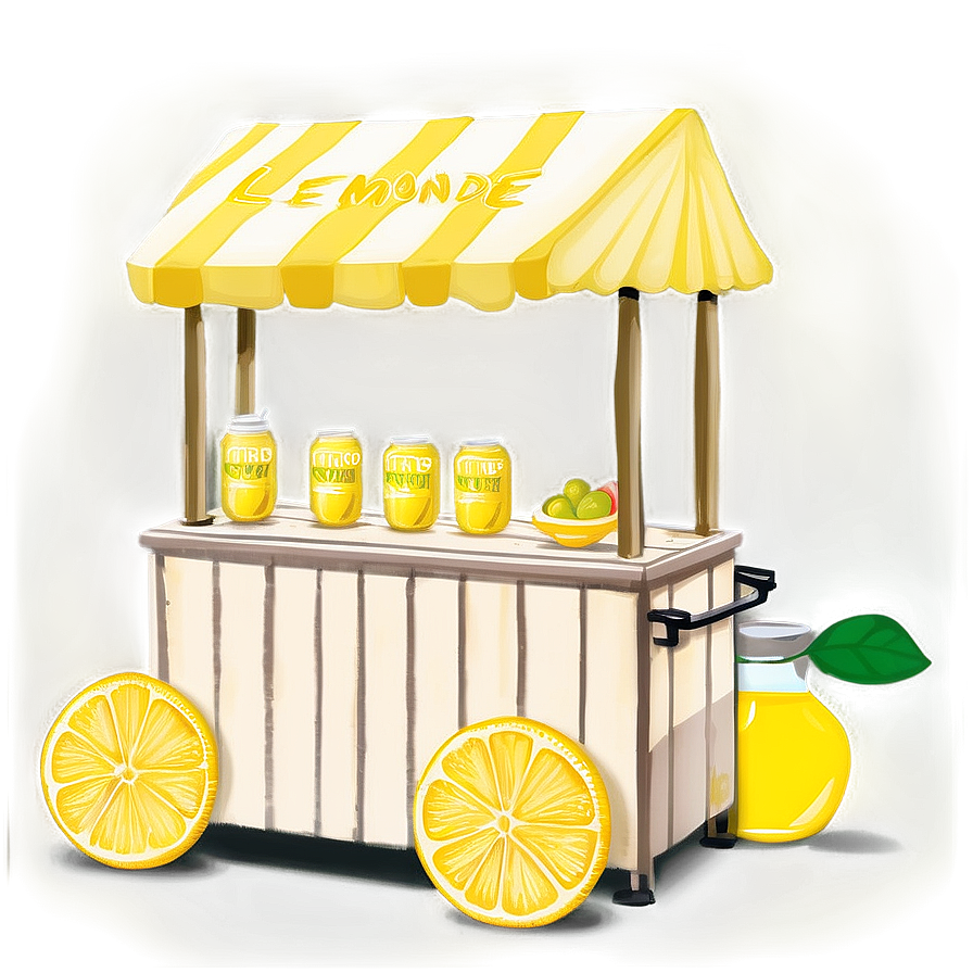 Classic Lemonade Stand PNG rbn PNG image with a transparent background, free high-resolution download