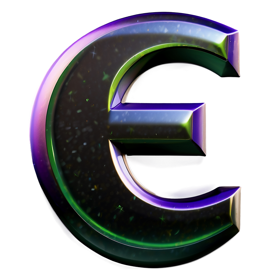 Classic Letter E Icon Png Ufm52