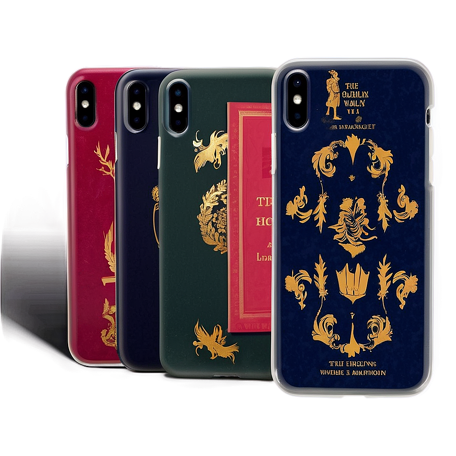 Classic Literature Phone Case PNG 13 PNG with transparent background