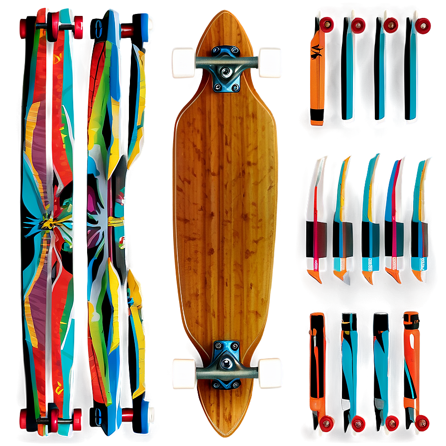 Classic Longboard Png 06272024