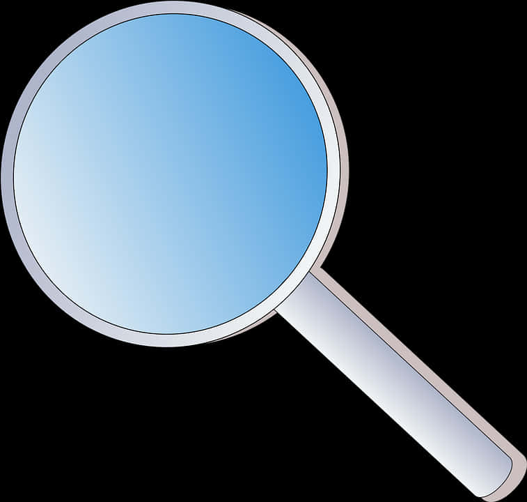 Classic Magnifying Glass Vector