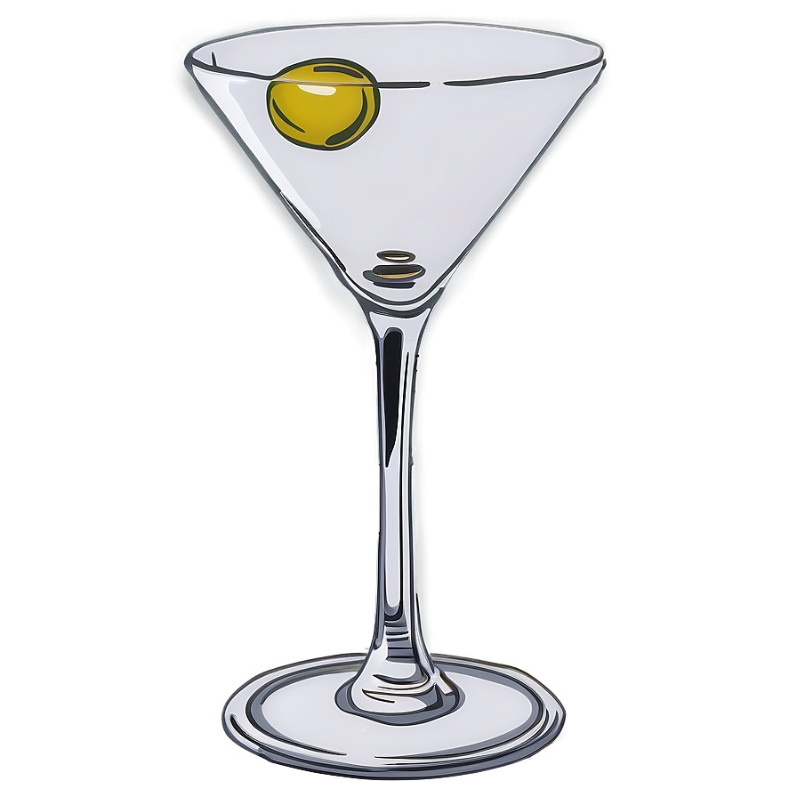 Classic Martini Glass Png 59