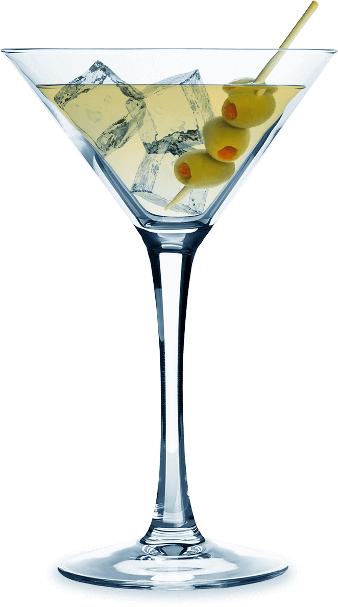 Cocktails Vector Spirit - Martini, HD Png Download PNG with transparent background
