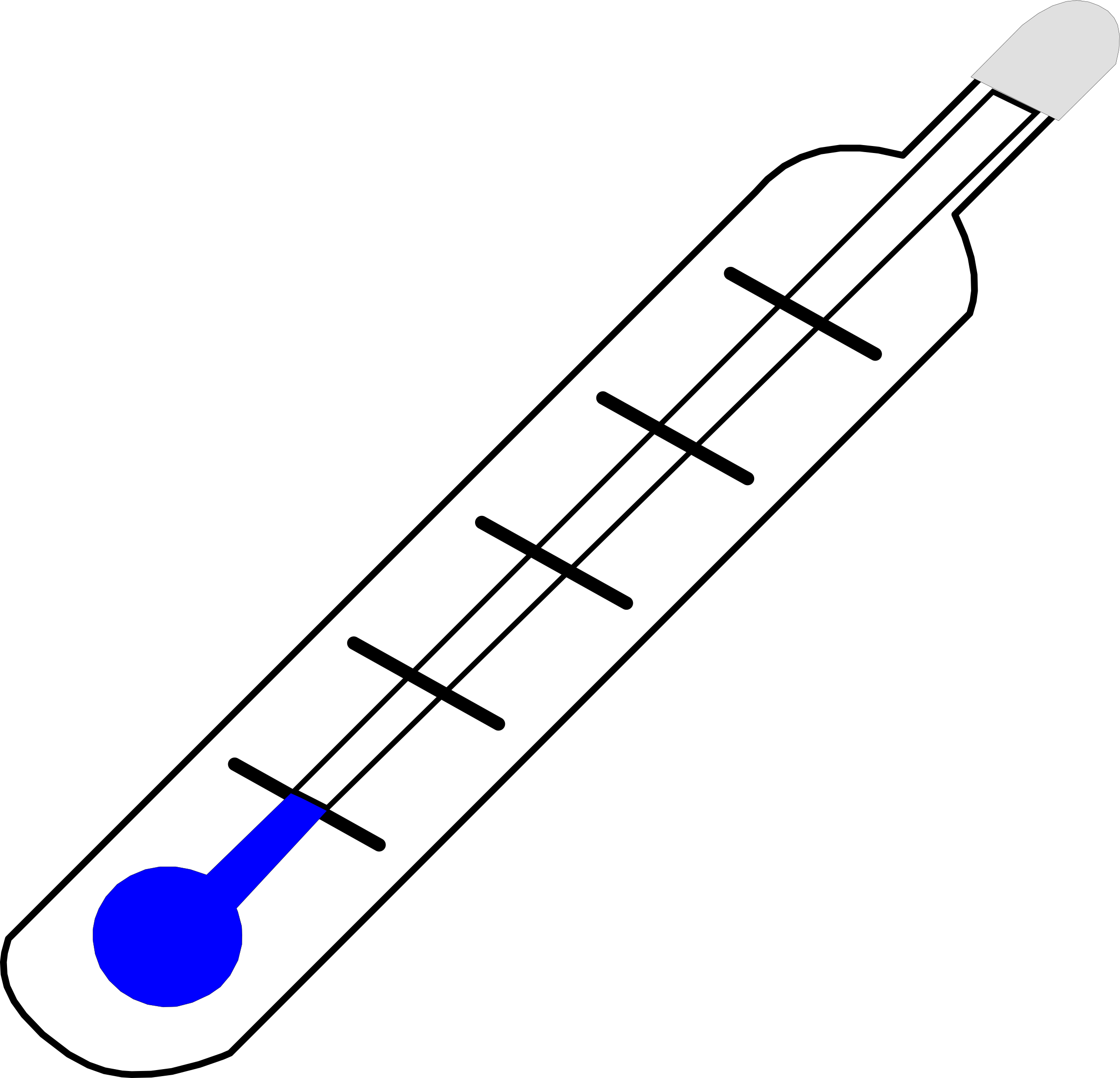 Thermometer, Cold, Temperature - Cold Thermometer Clip Art, HD Png Download PNG with transparent background