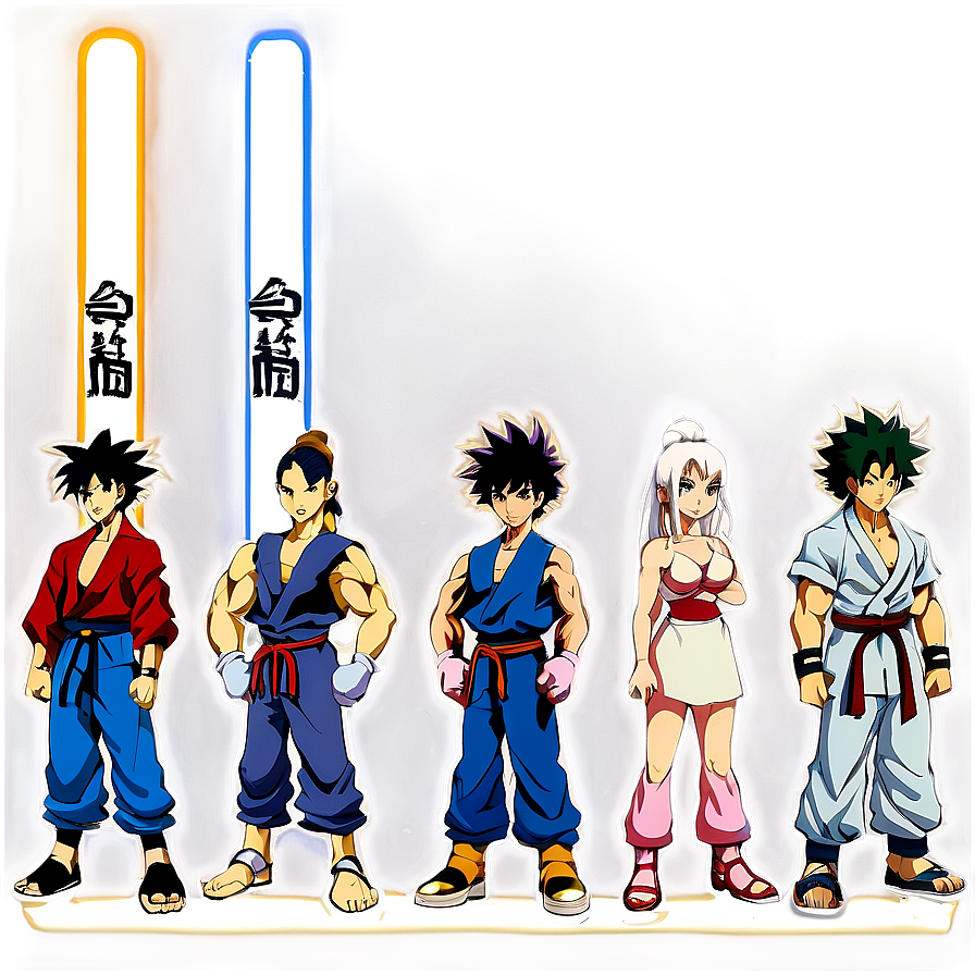 Classic Mugen Characters Lineup Png 16