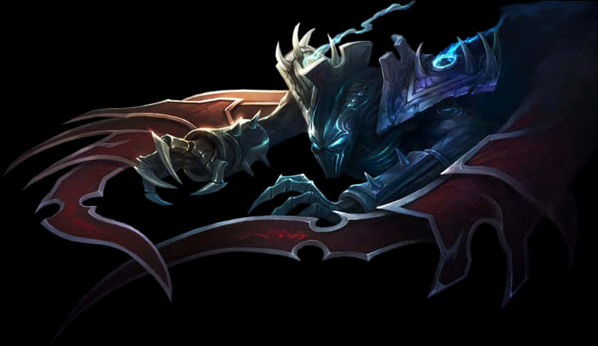 Classic Nocturne Skin Splashart Lol Png Image - League Of Legends Nocturne Png, Transparent Png PNG with transparent background