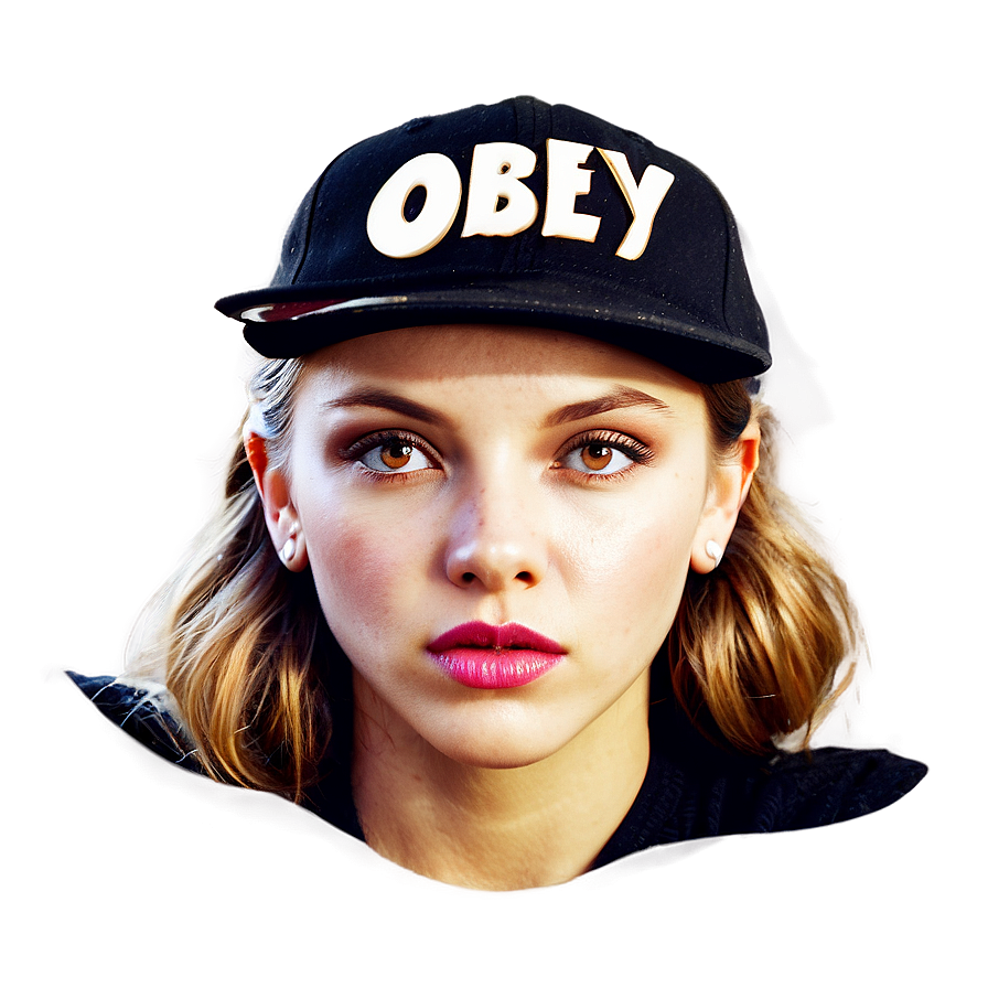 Classic Obey Hat Graphic Png 06262024