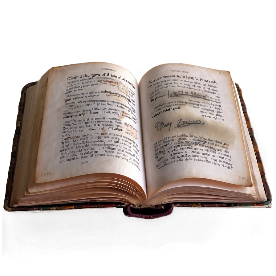 Classic Open Book PNG 91 PNG with transparent background