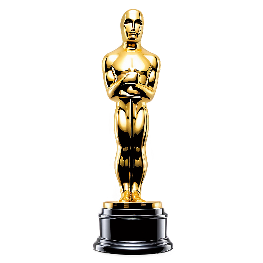 Classic Oscar Statue Png Arf