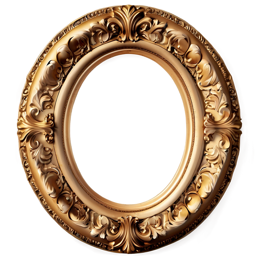 Classic Oval Frame PNG ehh26 PNG with transparent background