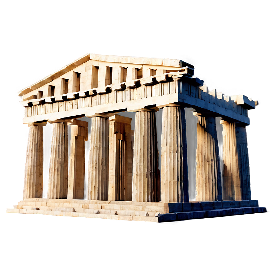 Classic Parthenon Architecture Png Fhj59