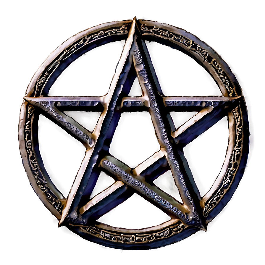 Classic Pentagram Graphic Png 05232024