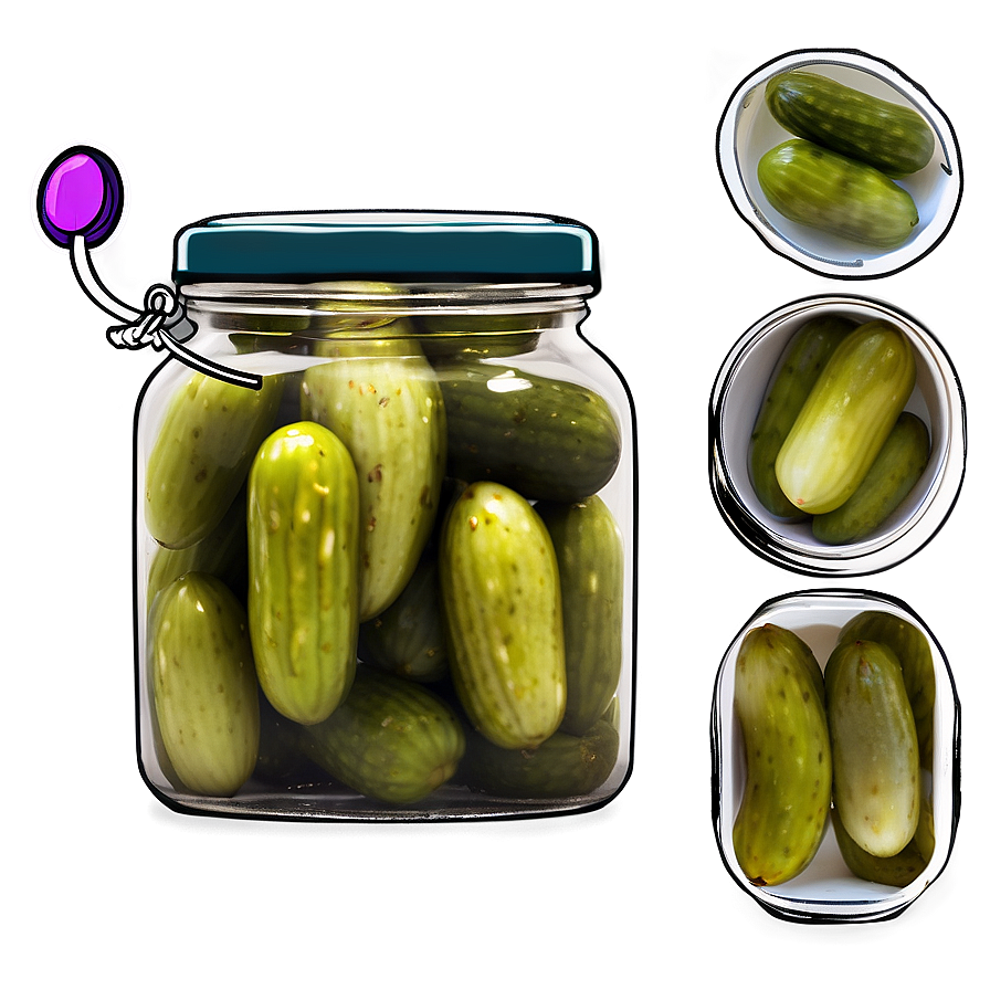 Classic Pickle Jar Png Krg