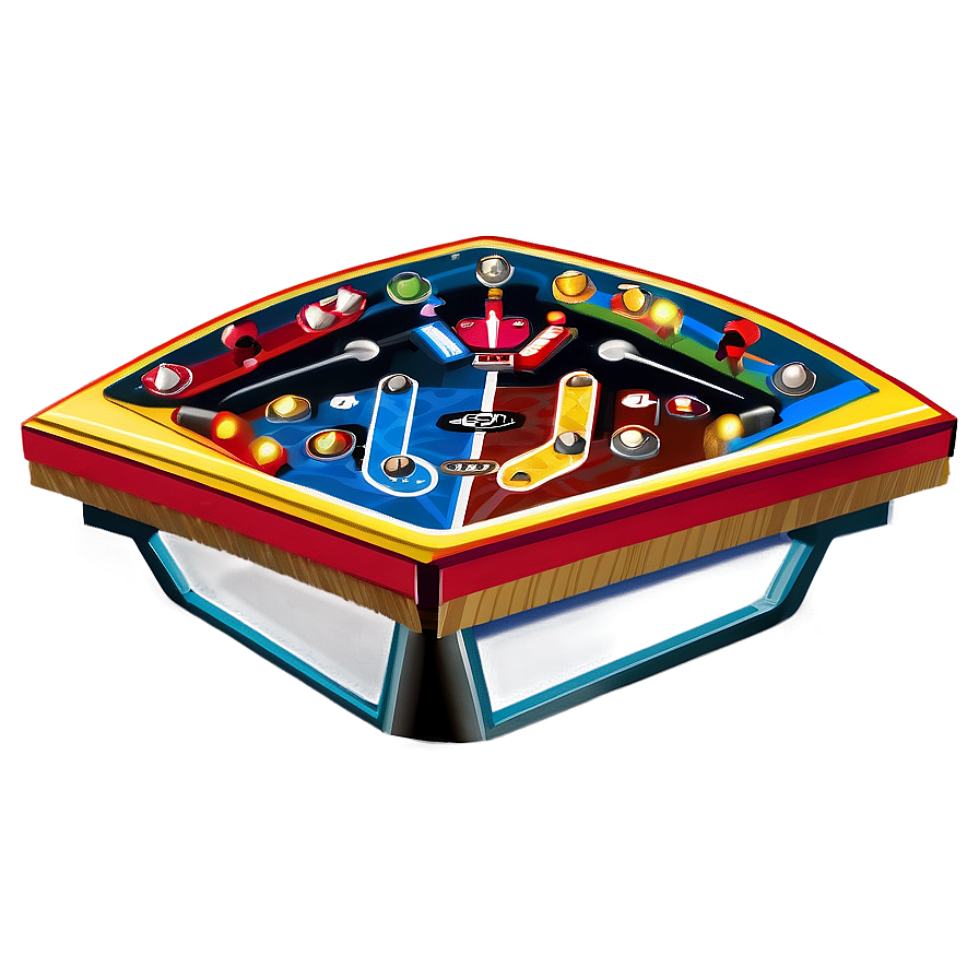 Classic Pinball Machine Png 97