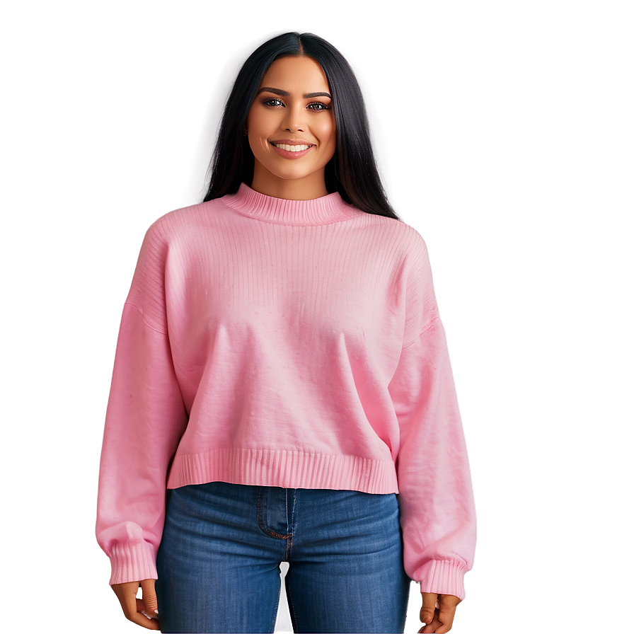 Classic Pink Sweater Png Ipv