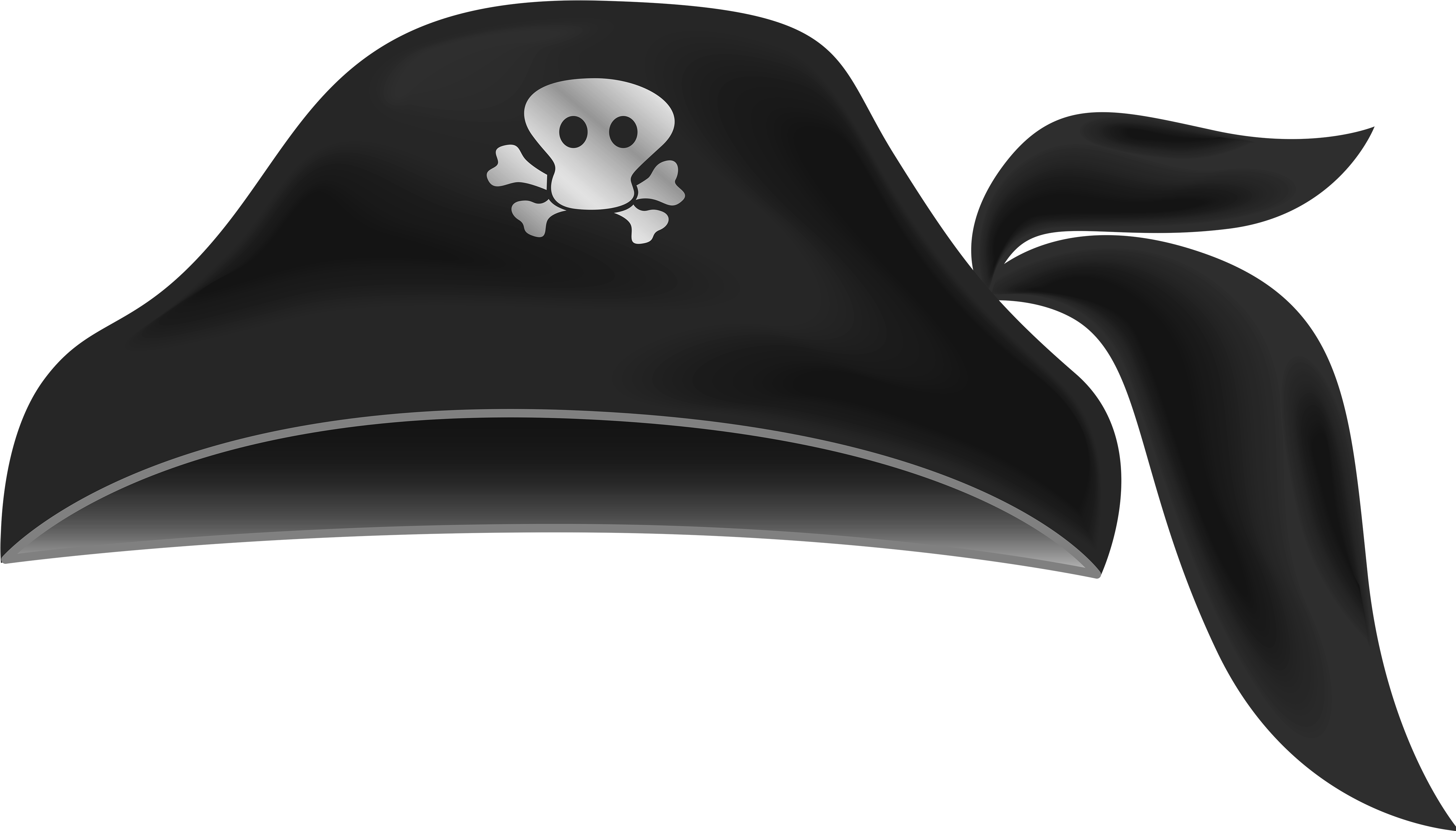 Classic Pirate Hat Illustration