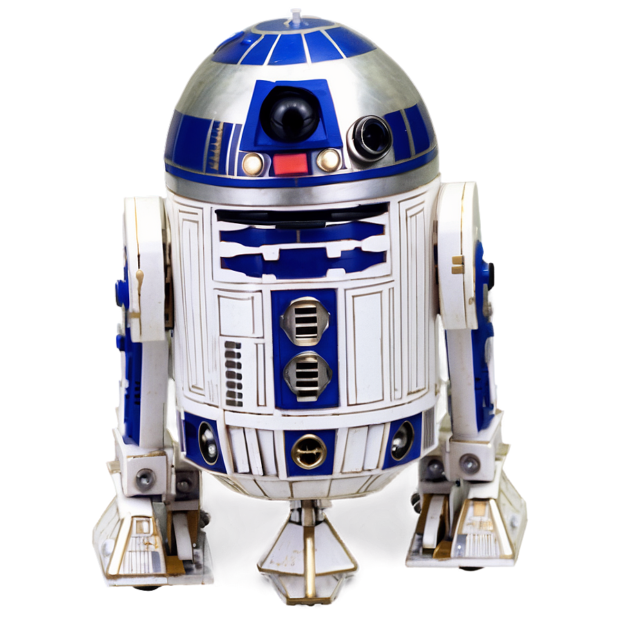 Classic R2d2 Standing Pose Png 72