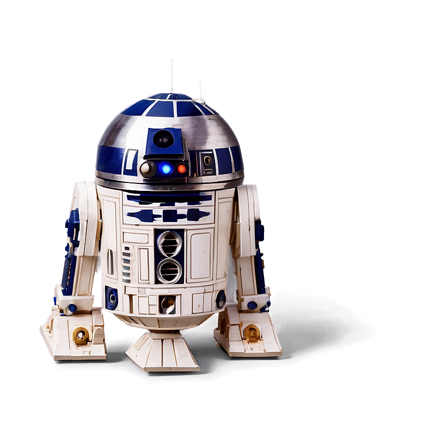 Classic R2d2 Standing Pose Png Bta35