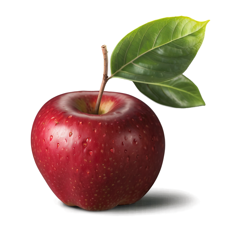 Classic Red Apple Png 12