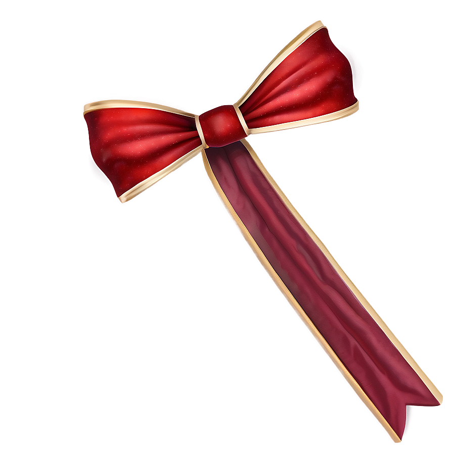 Classic Red Bow Png 05252024