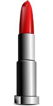 Classic Red Lipstick Product PNG with transparent background