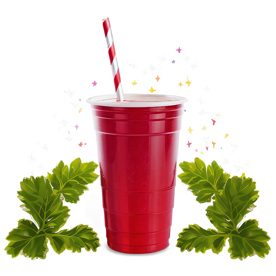 Classic Red Party Cup Png Heg