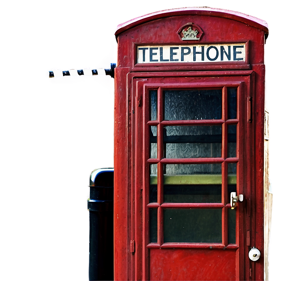 Classic Red Telephone Box England Png 06242024