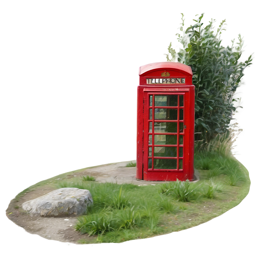 Classic Red Telephone Box England Png 29