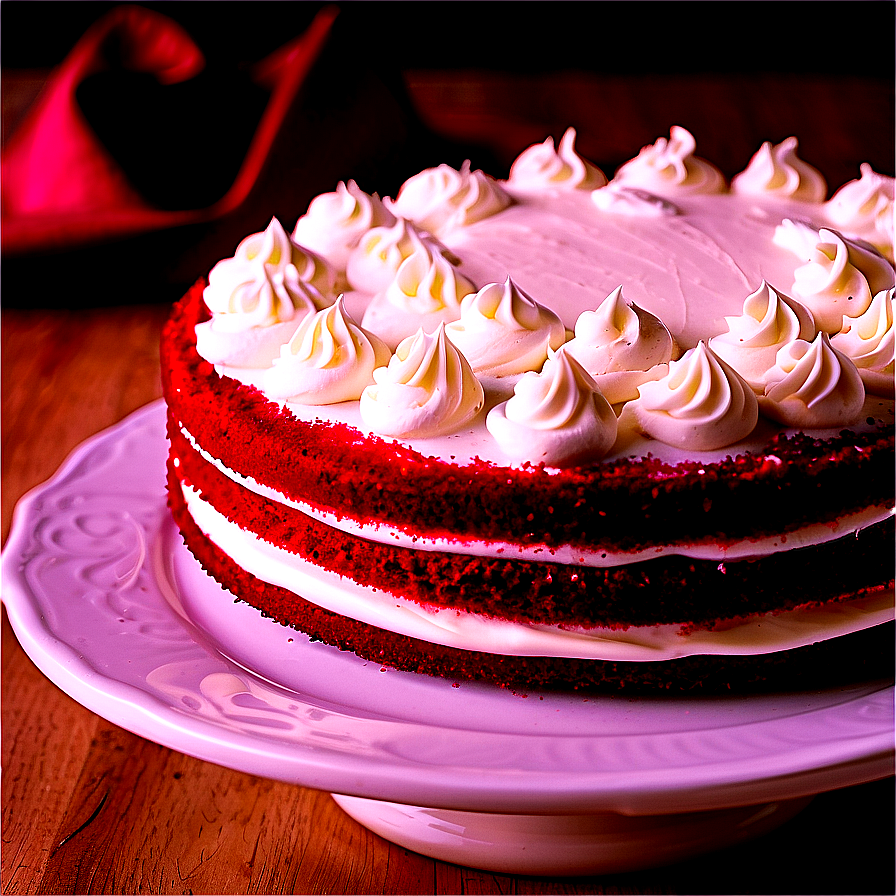 Classic Red Velvet Cake Png 06292024