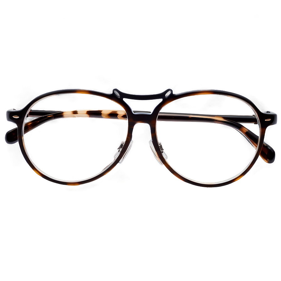 Classic Round Eyeglasses Png 05252024