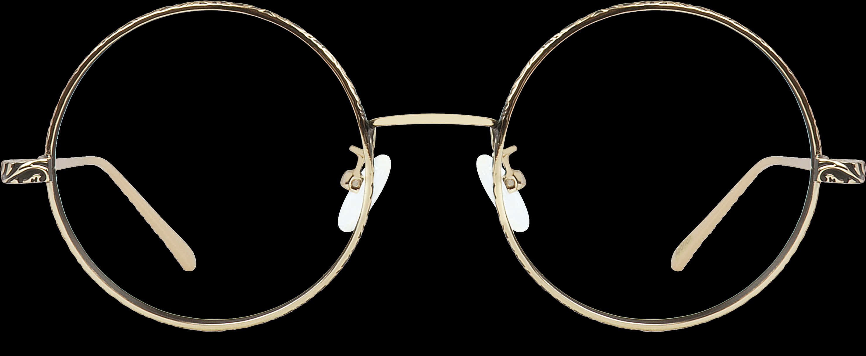 Circle Glasses Front View, HD Png Download PNG image with a transparent background, free high-resolution download