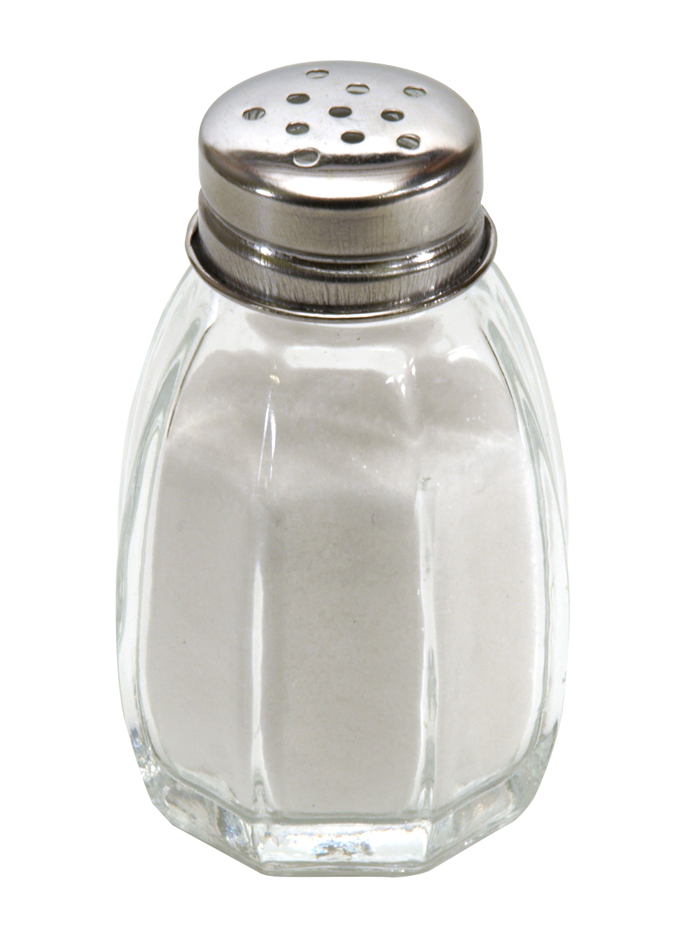 Classic Salt Shaker Filled With Salt PNG with transparent background