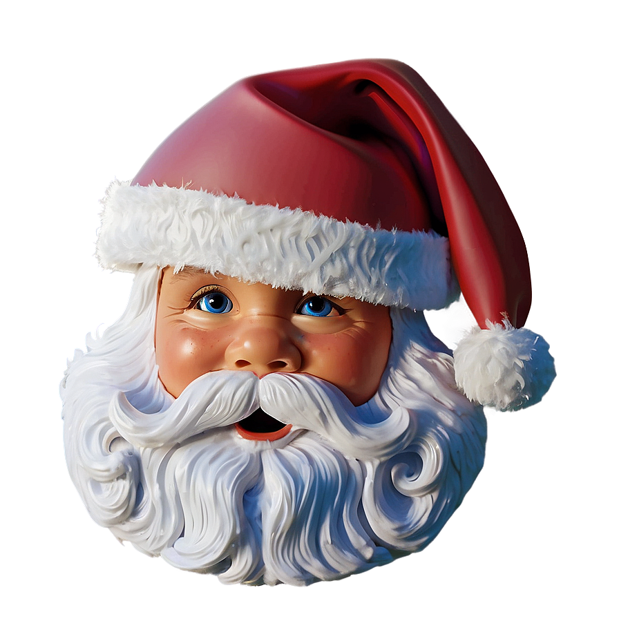 Classic Santa Hat Outline PNG 1 PNG image with a transparent background, free high-resolution download