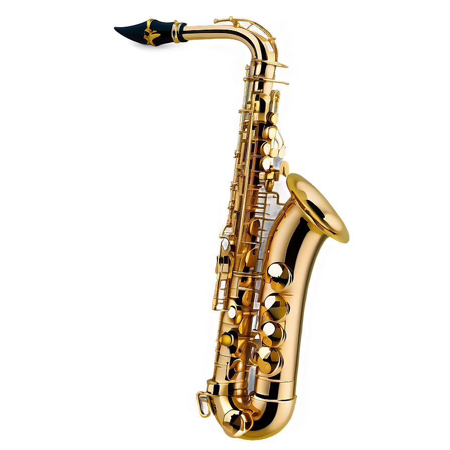 Classic Saxophone Design PNG kth86 PNG with transparent background