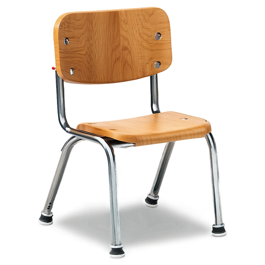 Classic School Chair PNG 65 PNG image with a transparent background, free high-resolution download