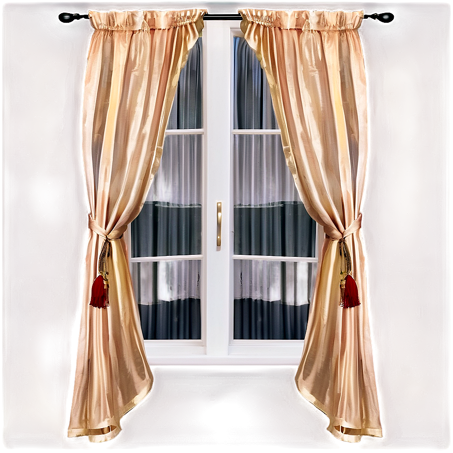 Classic Sheer Curtain PNG 05252024 PNG image with a transparent background, free high-resolution download