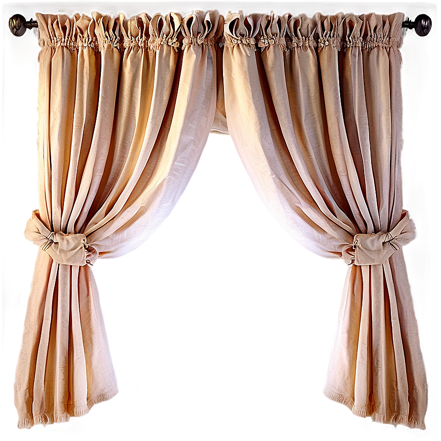 Classic Sheer Curtain PNG 05252024 PNG image with a transparent background, free high-resolution download