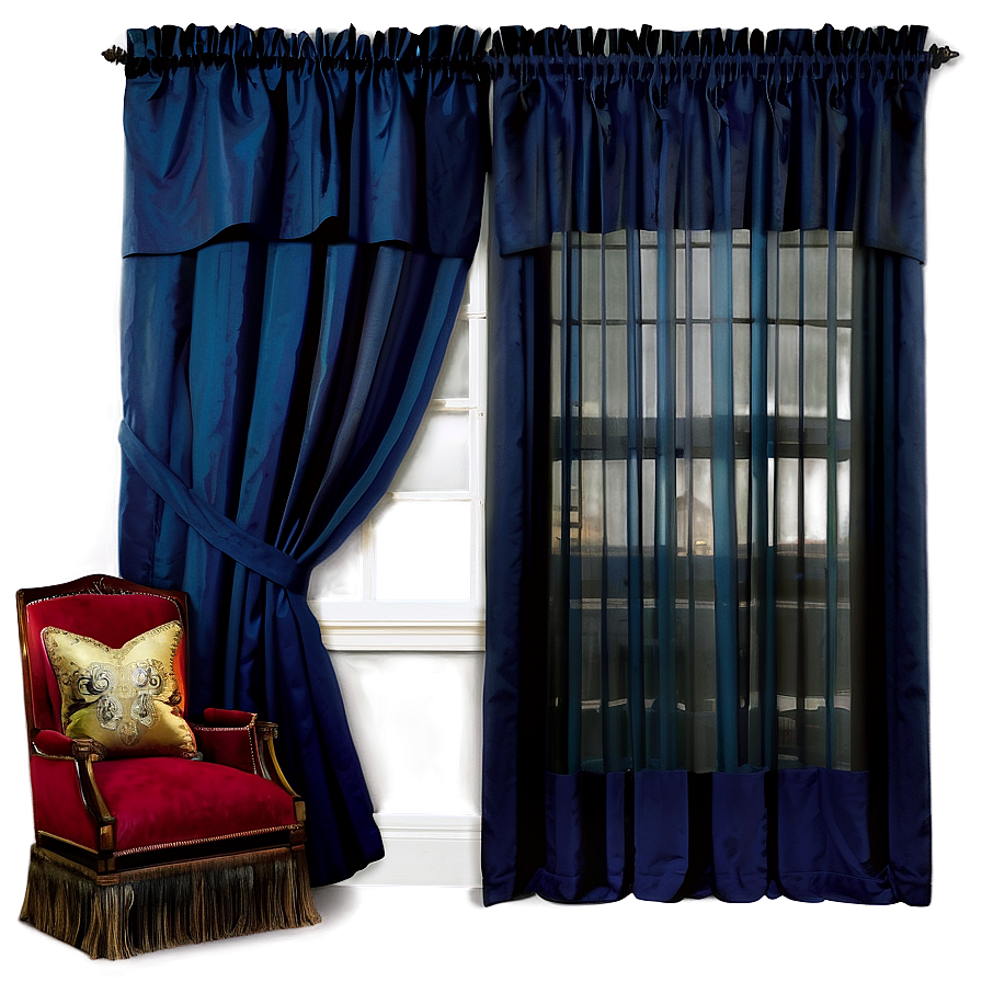 Classic Sheer Curtain PNG 54 PNG image with a transparent background, free high-resolution download