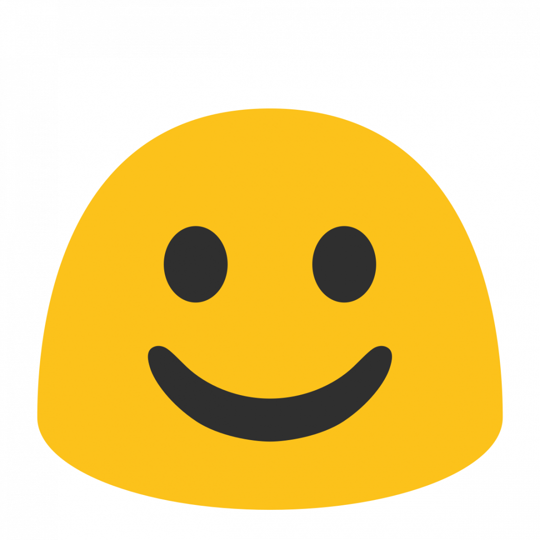 Android Smile Emoji Png, Transparent Png PNG with transparent background