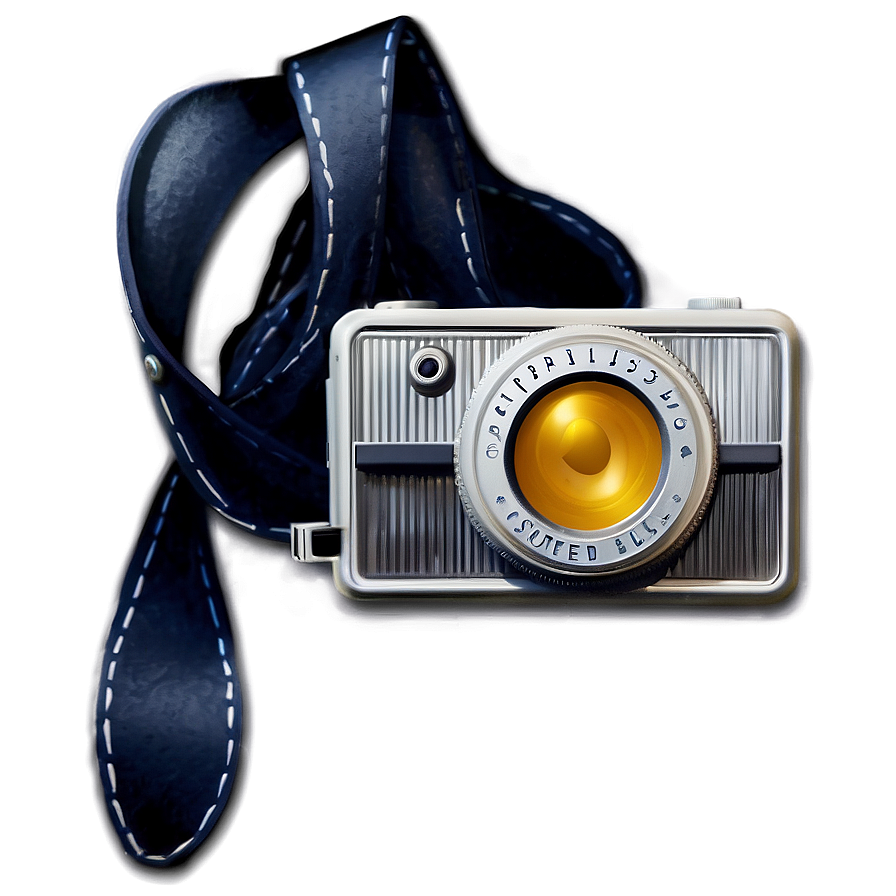 Classic Snapshot Camera Png 12