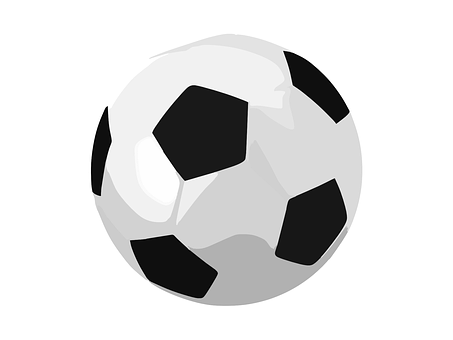 Classic Soccer Ball Illustration