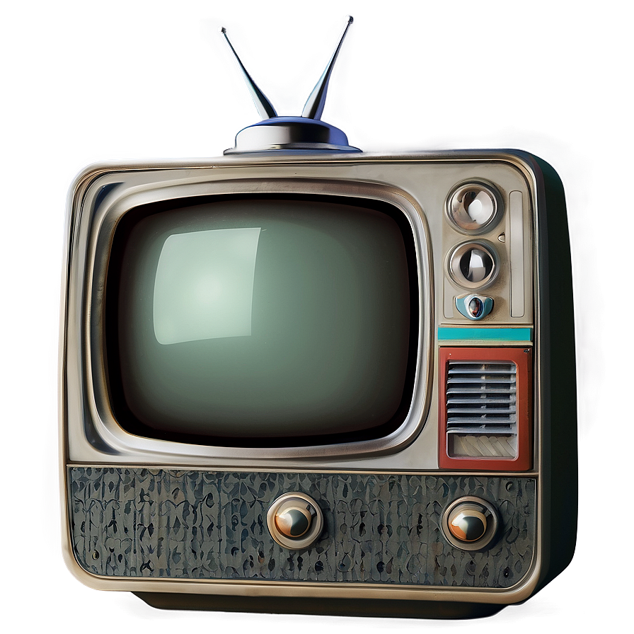 Classic Television Set Icon Png 2